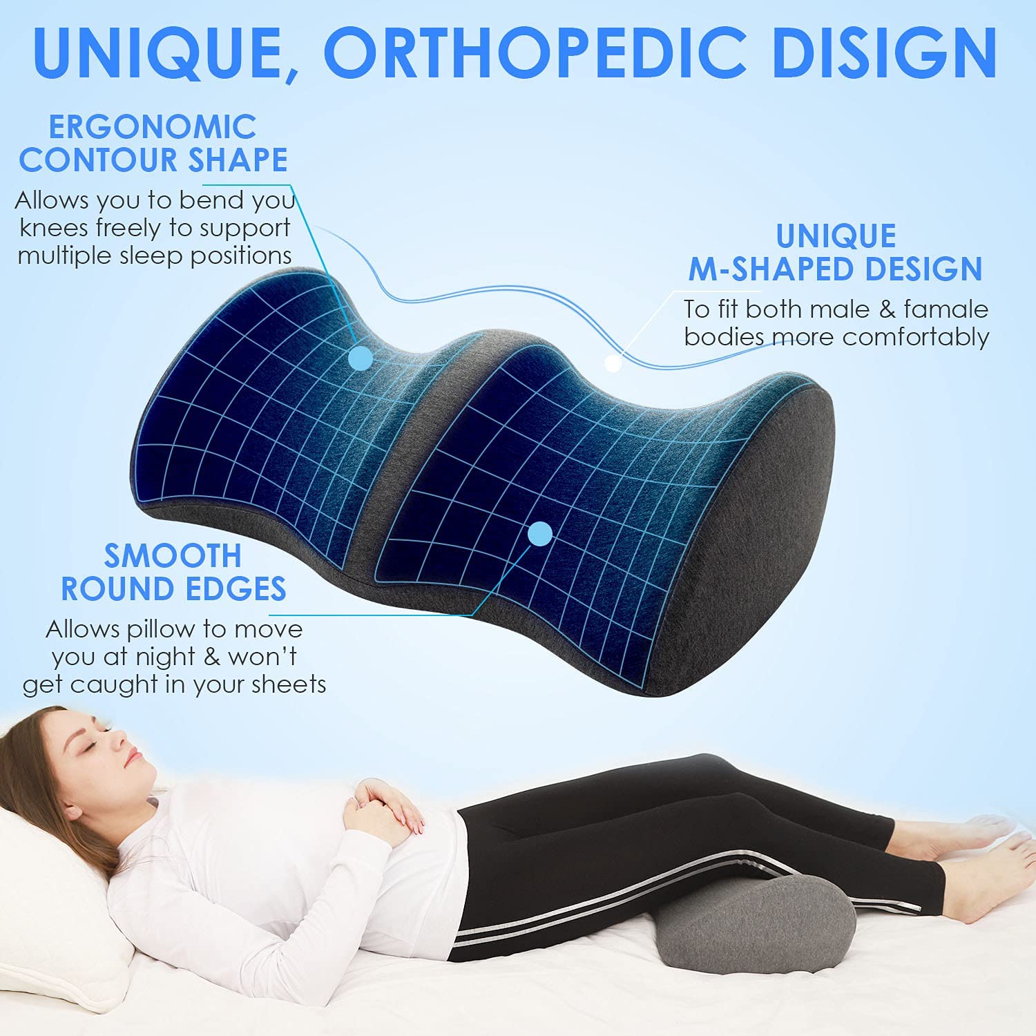 Knee Pillow Leg Pillow Leg Elevation Pillow Leg Pillow Wedge JustStroll